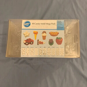 10 pack candy mold set